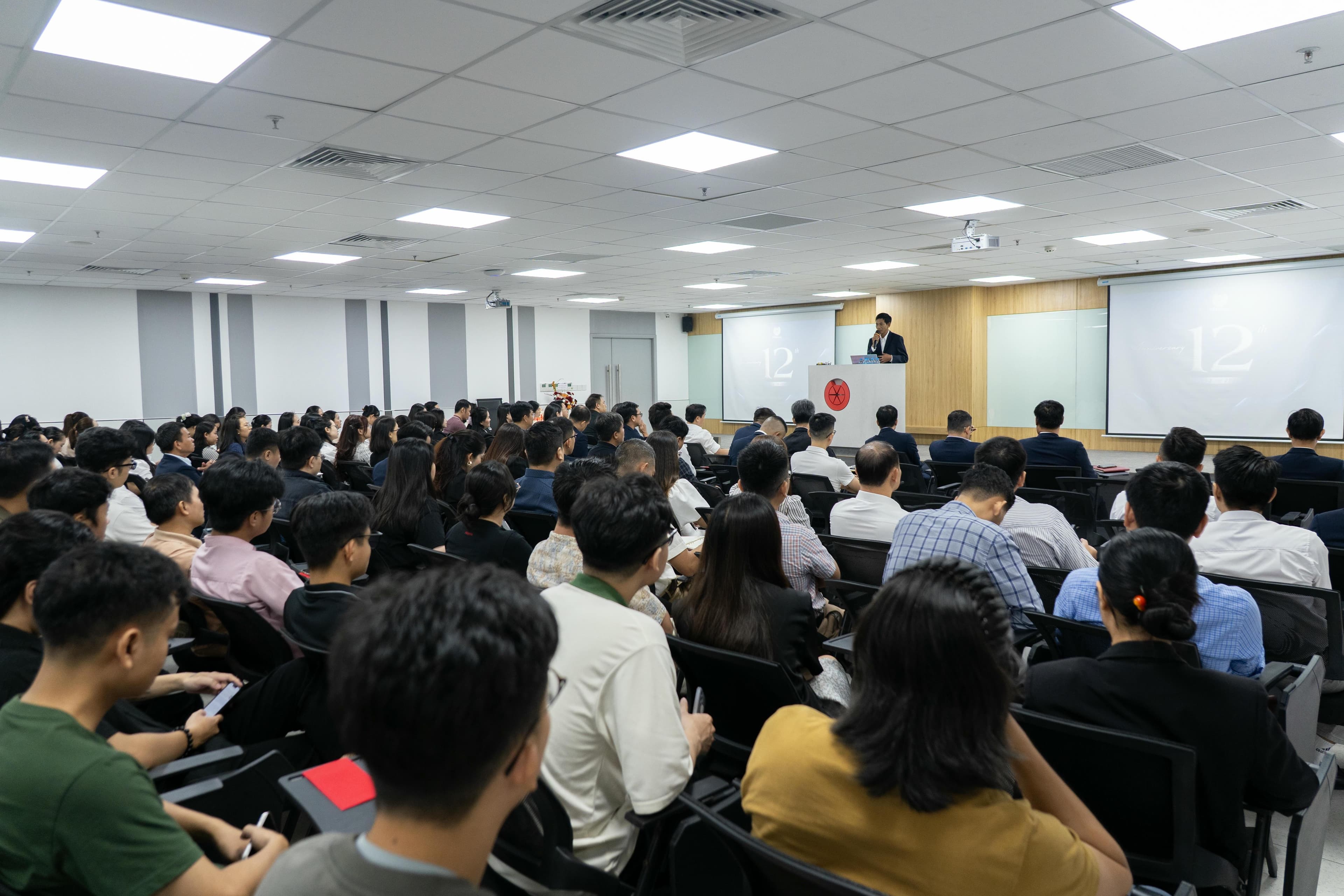 Modern cityscape with high-rise buildings