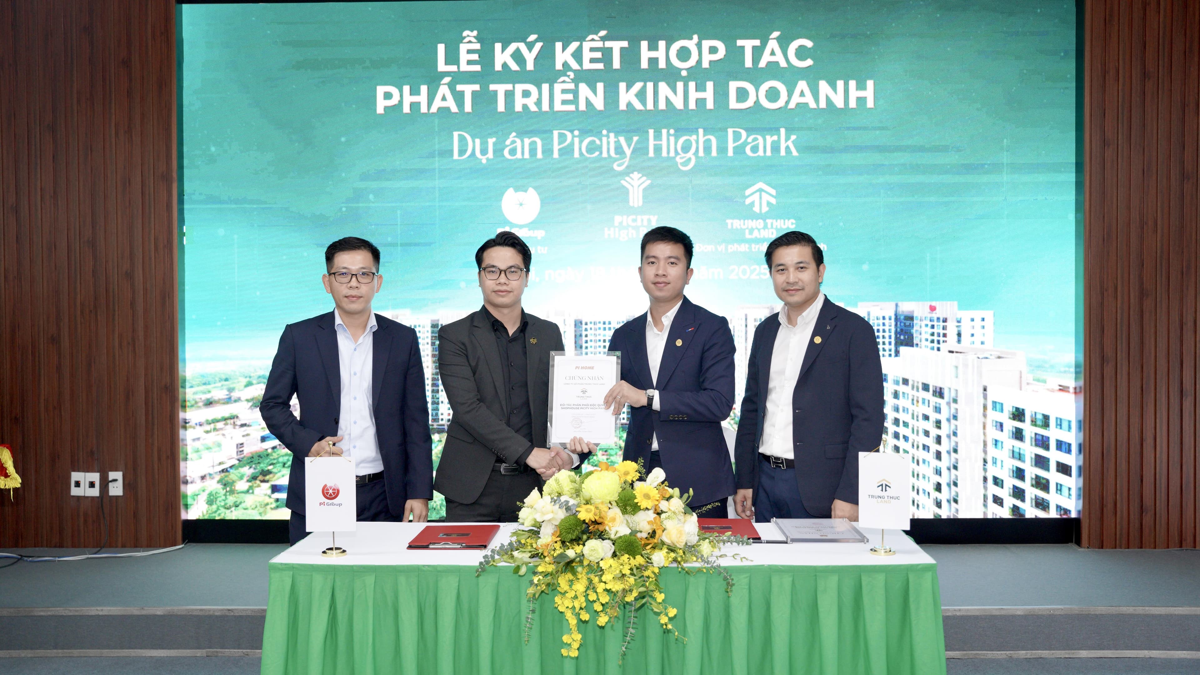 Modern cityscape with high-rise buildings